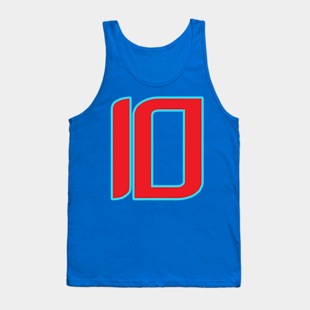 funny numbers Get your luck number 10 Tank Top by yacineshop